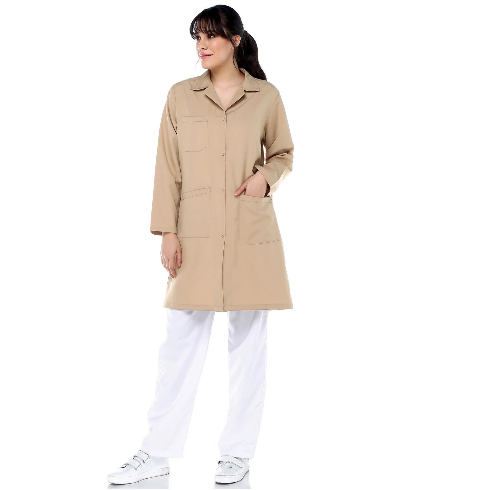 Meslek Lisesi Mobilya Bölümü İçin Alpaka Önlük /Alpaka Kumaş Mobilya Bölümü Öğrenci Önlüğü