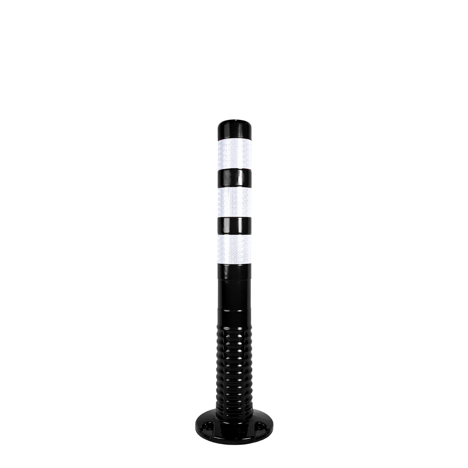 75 CM SİYAH ECO DELİNATÖR BEYAZ PETEKLİ